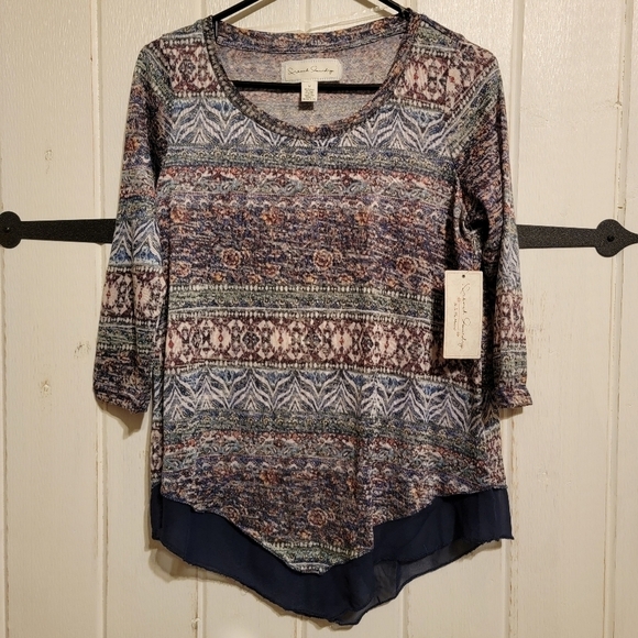French Laundry Tops - French Laundry Blouse Long Sleeve Size Medium